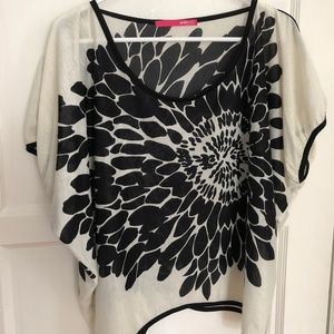 Pink Yotto dolman flower blouse